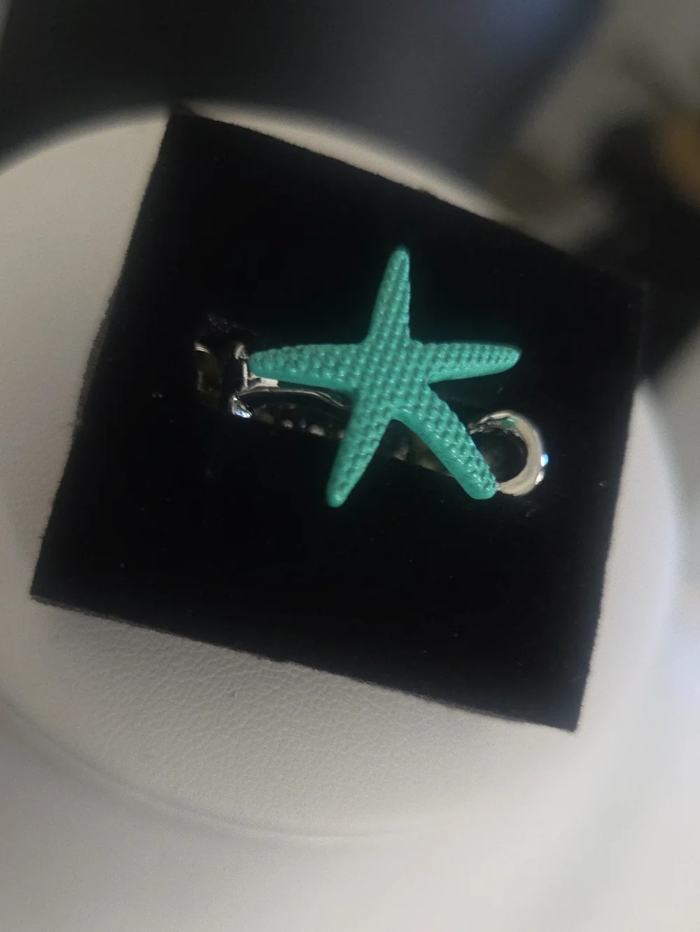 Paparazzi Wish Upon A Starfish Blue Ring NWT